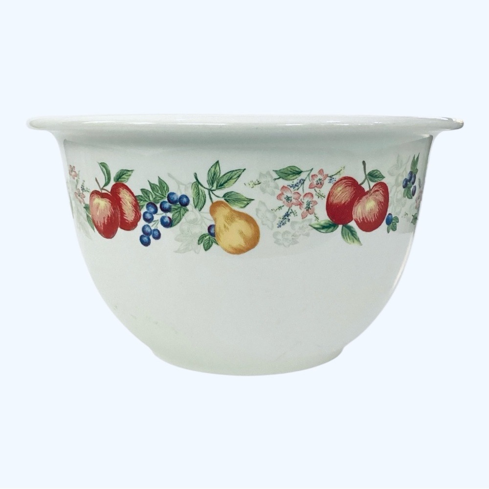 Vintage Corelle Coordinates Abundance Chutney Stoneware Mixing Bowl 1 Qt